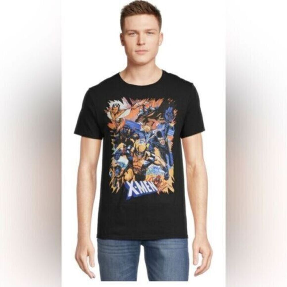 NWT MARVEL Black Short Sleeve Graphic Tee Shirt - Size 3XL